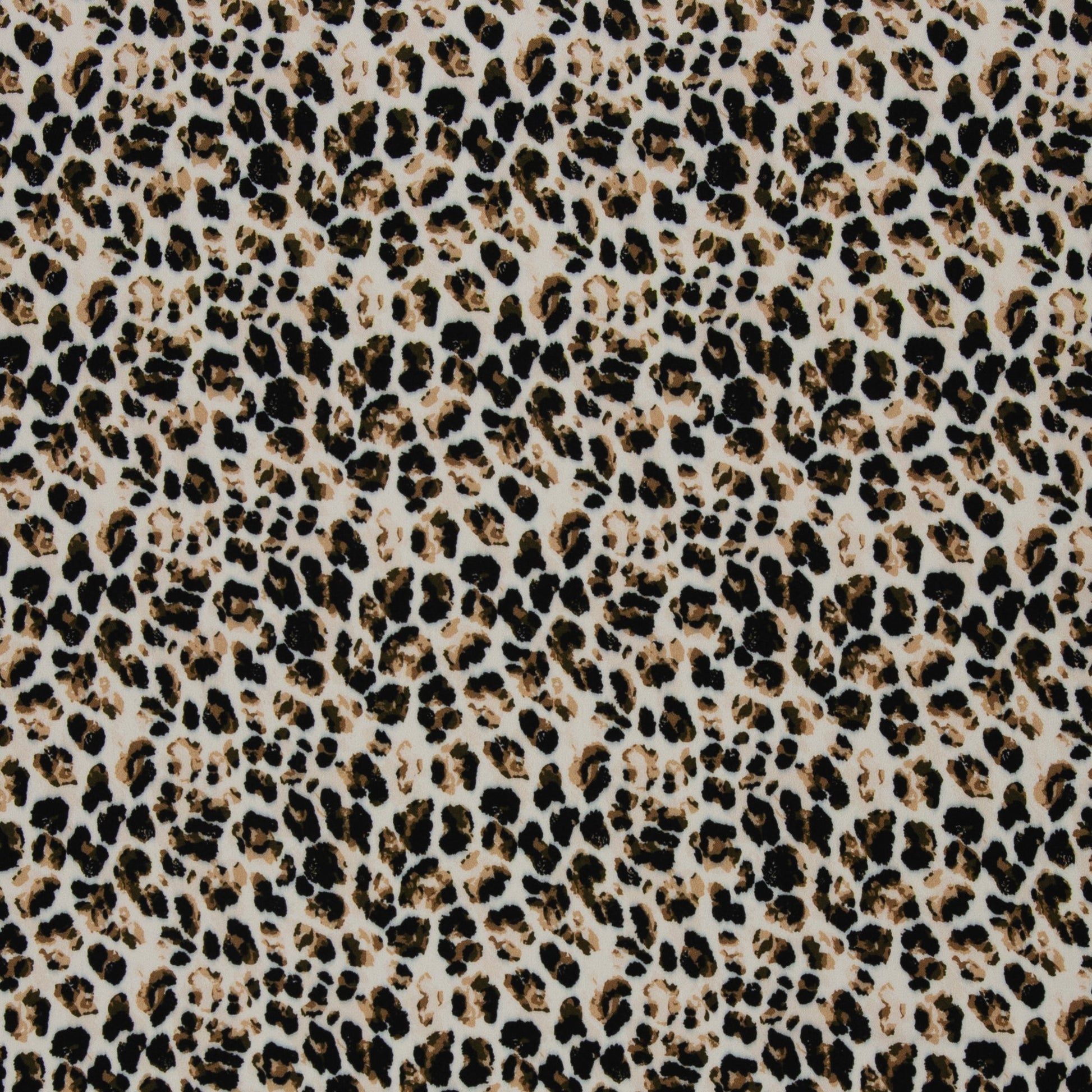 100% Viskozes audums-leoparda raksts 125 g/m²