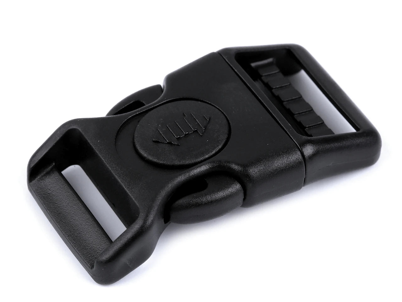 Plastmasas sprādze-ieliekta(sala izturīga) 20 mm-melna