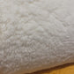 Mākslīgās aitas vilnas Sherpa flīss-silti balts 230 g/m²