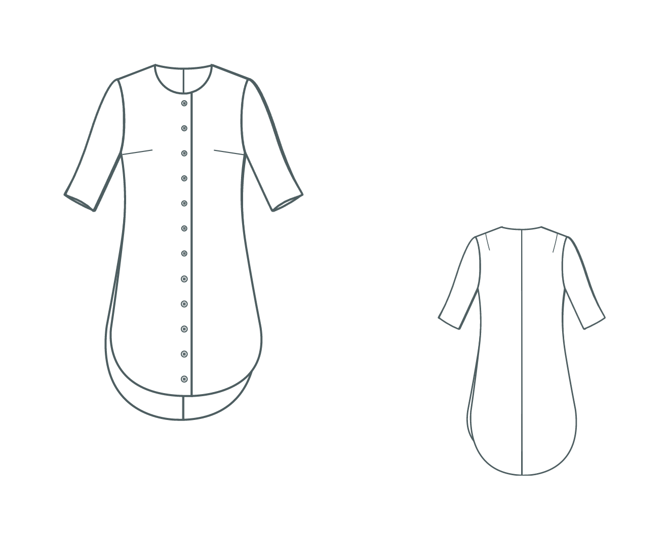 Digitāla piegrieztne-kleita MIA(Pluss izmērs)