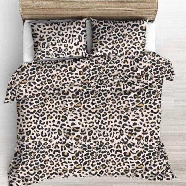 100% Kokvilnas audums- leoparda raksts 220cm 125 g/m²