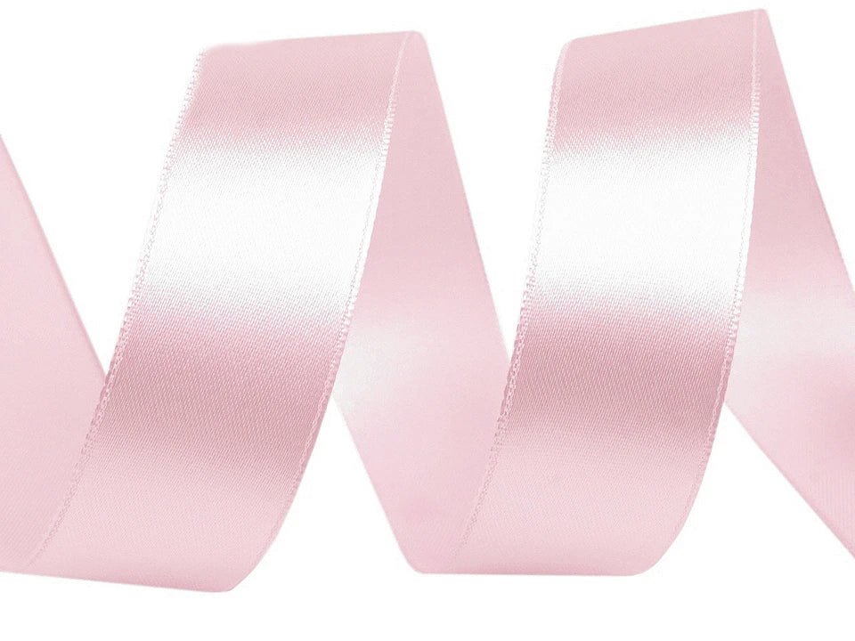 Atlasa lenta-rozā 20 mm (iepakojums 5 m)