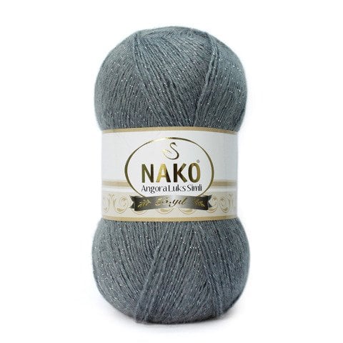 Dzija NAKO ANGORA LUKS SIMLI ar mirdzumu - 550m 100g