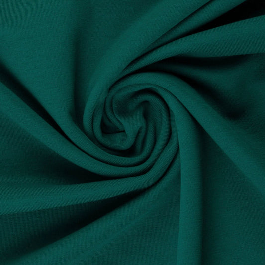 Kokvilnas cilpiņtrikotāža - zilizaļa 240 g/m²