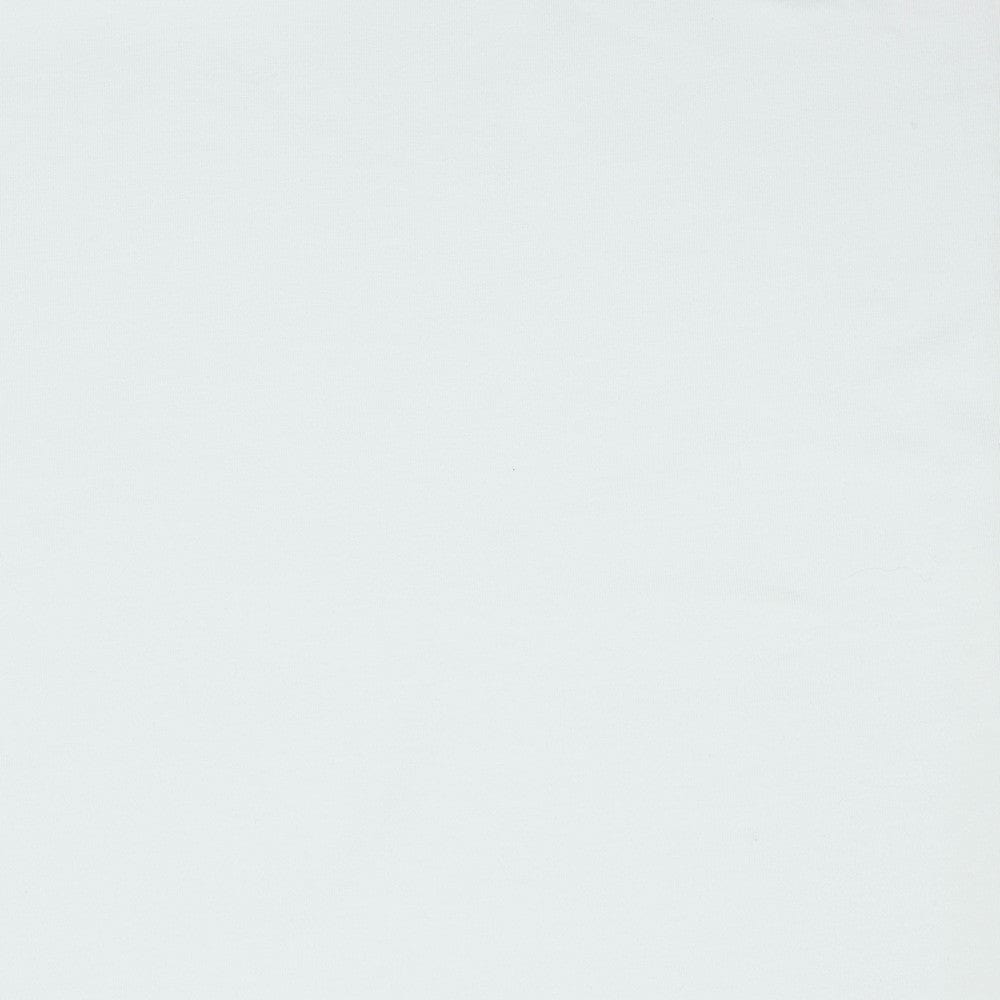 Pēdējais gabaliņš-Kokvilnas siltināta trikotāža-balta 285 g/m²-50 cm