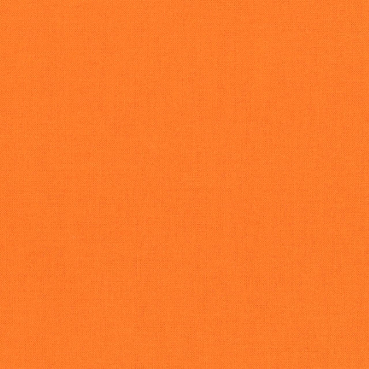 100% Kokvilnas audums-oranžs 125 g/m²