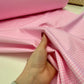 100% Kokvilnas audums-smalks rozā rūtains 125 g/m²