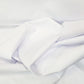 100% Kokvilnas audums-sniega balts 125 g/m²
