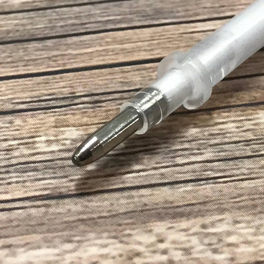 Drēbnieku-šuvēju pildspalva audumam ar izzūdošu efektu-balta