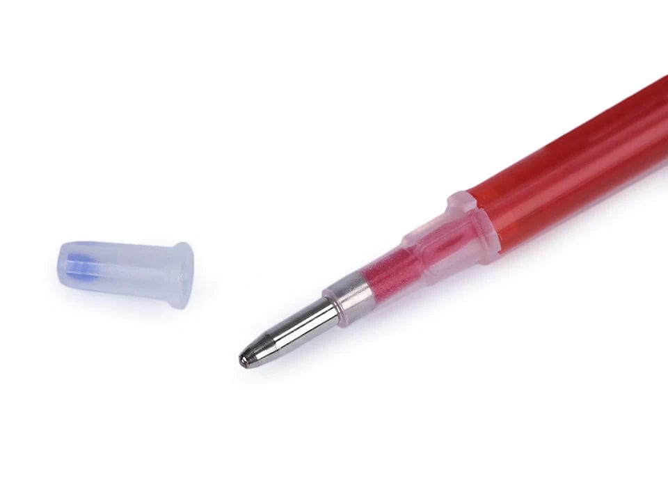 Drēbnieku-šuvēju pildspalva audumam ar izzūdošu efektu-sarkana