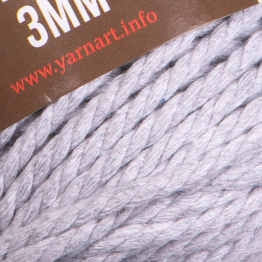 Dzija-aukla Yarn Art Macrame-gaiši pelēka 75m 250g #756