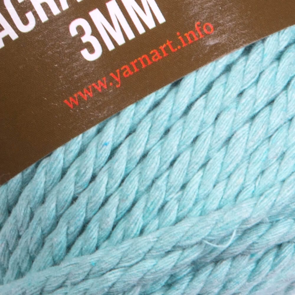 Dzija-aukla Yarn Art Macrame-mint 75m 250g #775