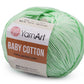 Dzija Yarn Art Baby Cotton-mentol 165m 50g #435