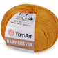 Dzija Yarn Art Baby Cotton-sinepes 165m 50g #433