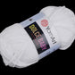Dzija Yarn Art Dolce Baby-Zefīra dzija-balta 85m 50g #741