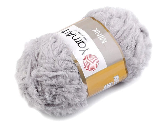 Dzija Yarn Art MINK-maigi pelēka 75m 50g #334