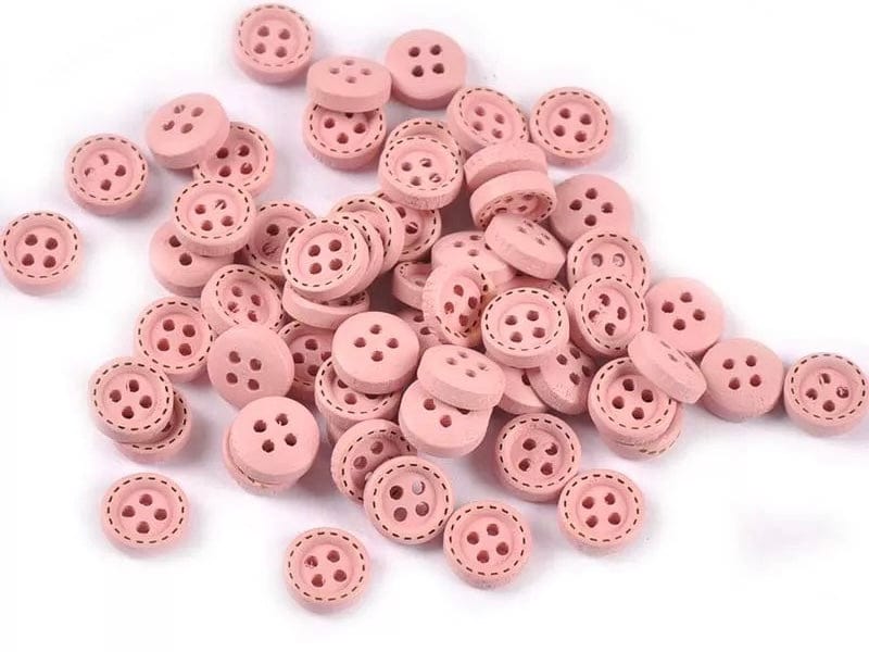 Koka pogas 10 mm-rozā