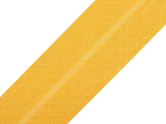 Kokvilnas slīpā diega lenta 30 mm-dzeltena