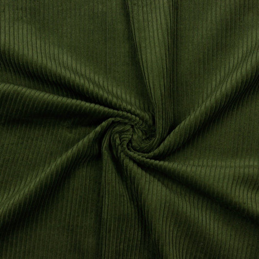 Kokvilnas velvets-zaļš 280 g/m²