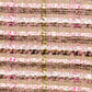 Kostīmaudums-Tvīds- rozā rūtains 410 g/m²