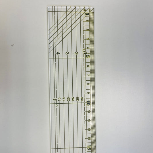 Lineāls ar atzīmēm 50x500 mm