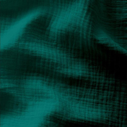 Muslīns-smaragda zaļš 130 g/m²