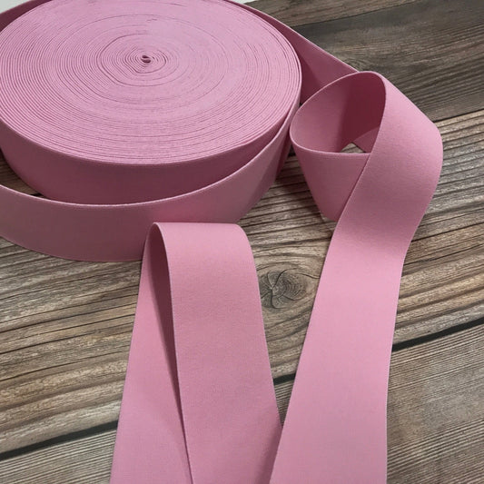 Plakanā gumija-4 cm rozā