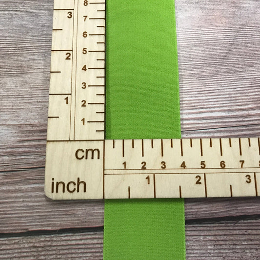 Plakanā gumija-4 cm zaļa
