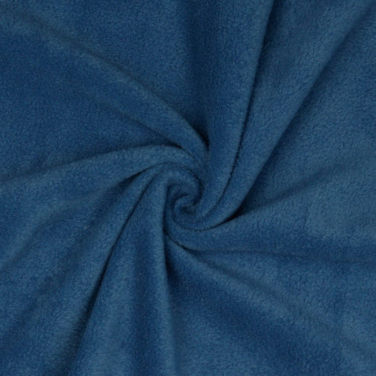 Premium Anti-Pilling Flīsa audums-džinsu zils 240 g/m²