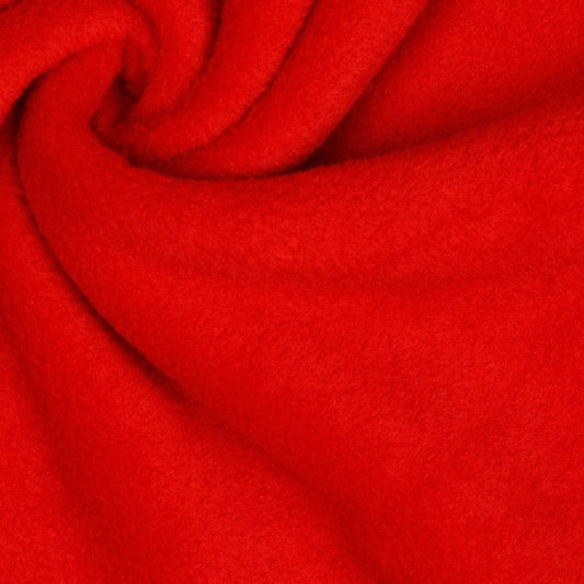 Premium Anti-Pilling Flīsa audums-sarkans 240 g/m²