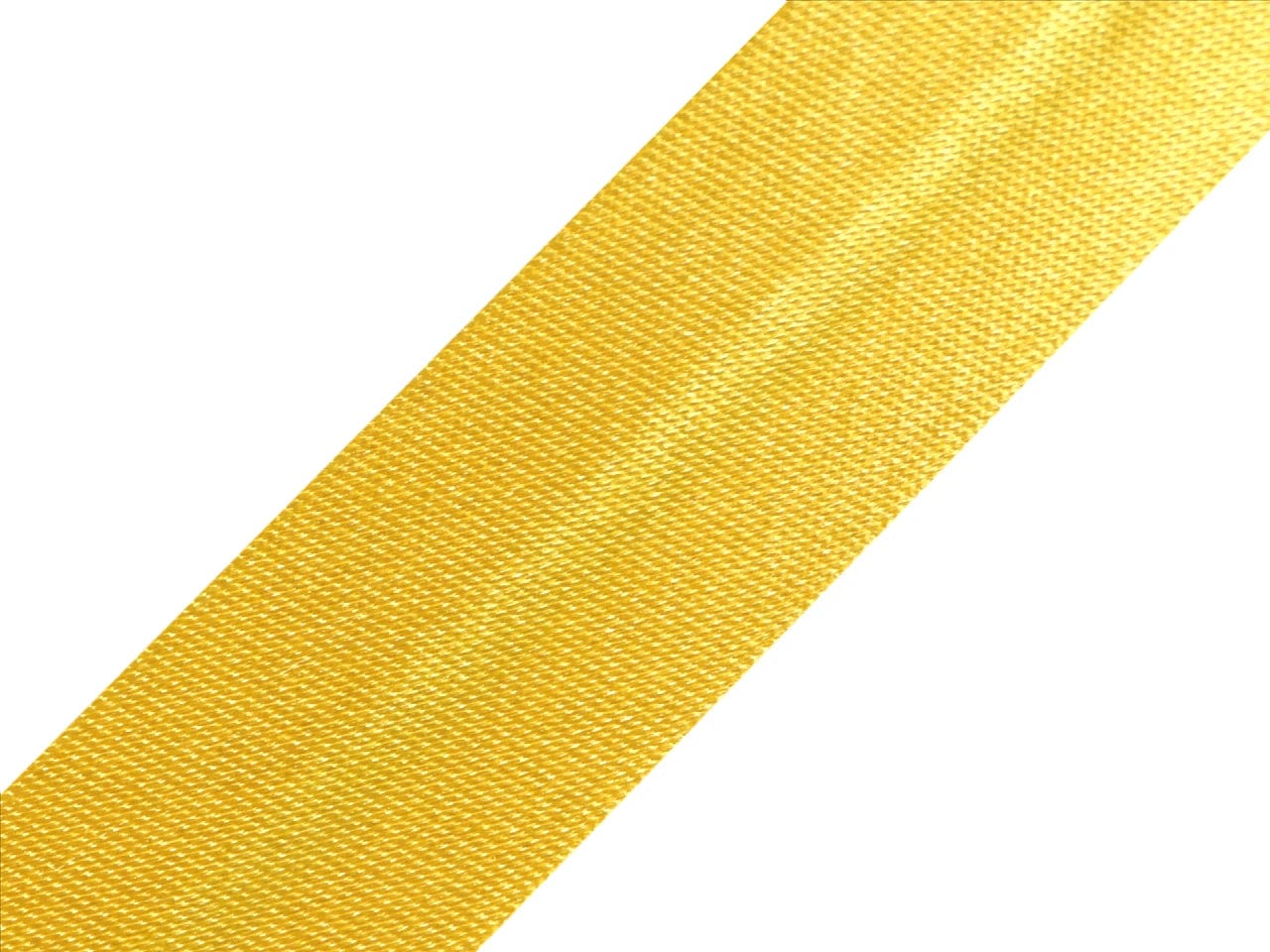 Satīna slīpā diega lenta 20 mm-dzeltena