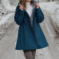 Softshell audums-dūmakaini džinsu zils 300 g/m²