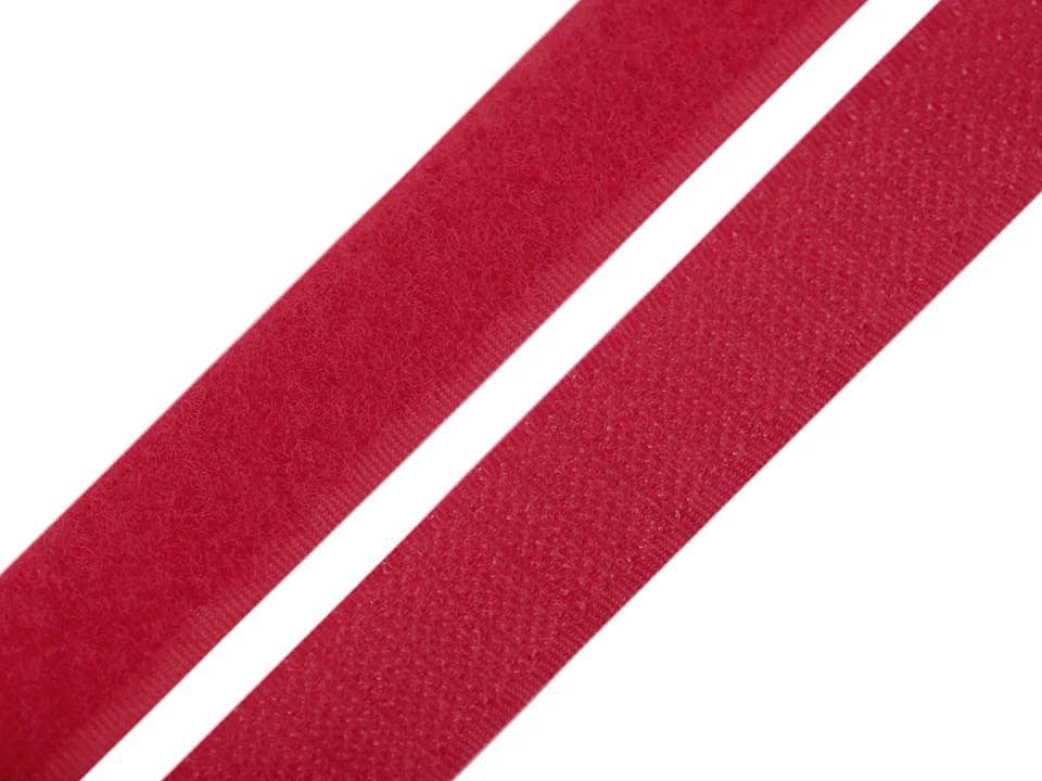 Velcro lenta 2 cm-sarkanā zemene