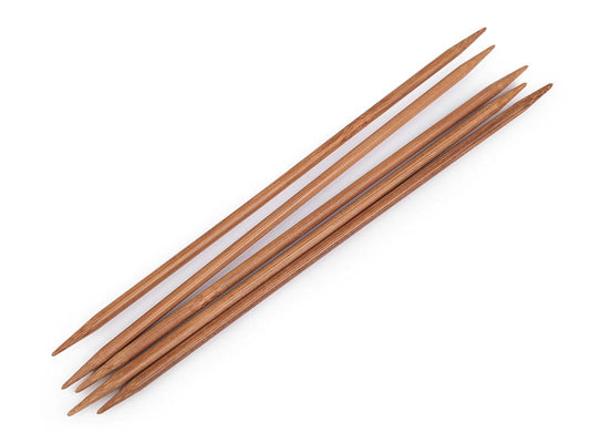 Zeķu adāmadatas PONY-bambusa 20 cm 2,5 mm (5gab.)