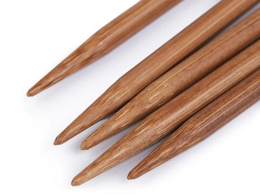 Zeķu adāmadatas PONY-bambusa 20 cm 3,5 mm (5gab.)